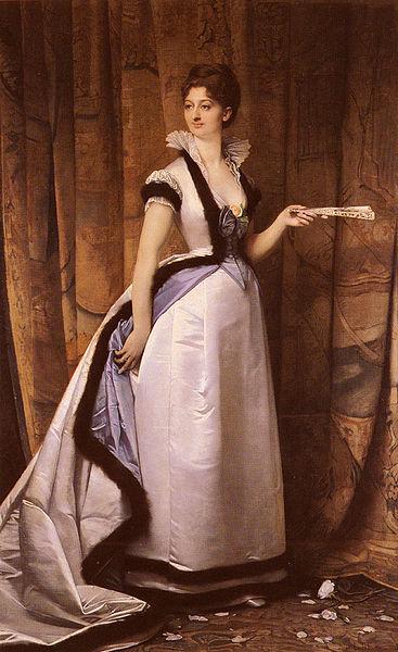 Louis Joseph Anthonissen Portrait of a Woman oil painting image